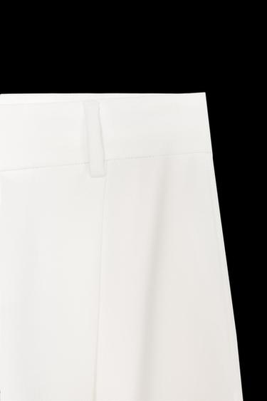 BUNDFALTENHOSE - Weiß von Zara
