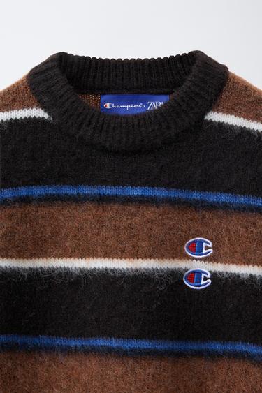 JERSEY PUNTO RAYAS CHAMPION ® X ZARA - Marrón de Zara