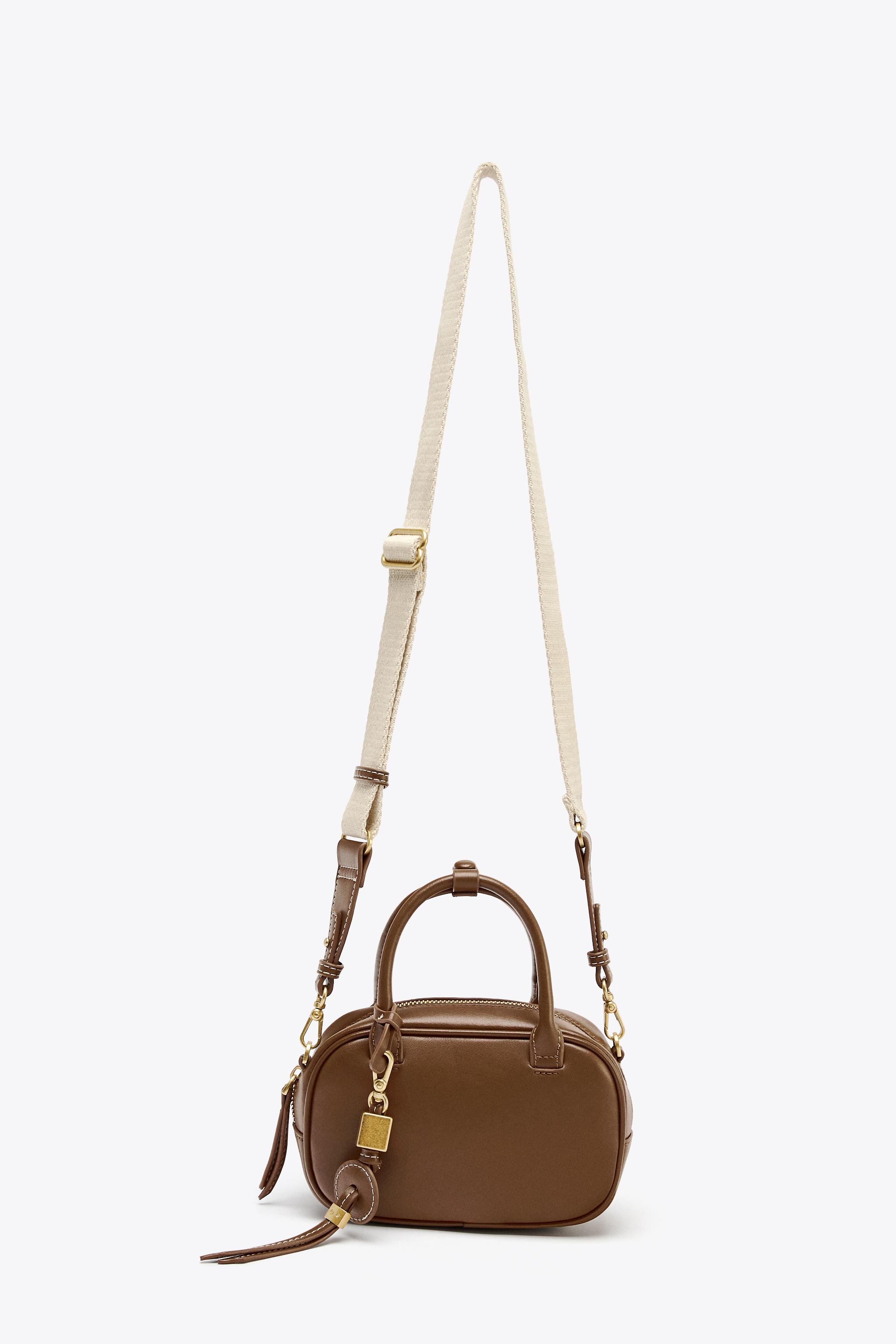 スペイン発送 ZARA 結び目のステッチヌードバッグ 今季新作！ スペイン発送 ZARA 結び目のステッチヌードバッグ 今季新作