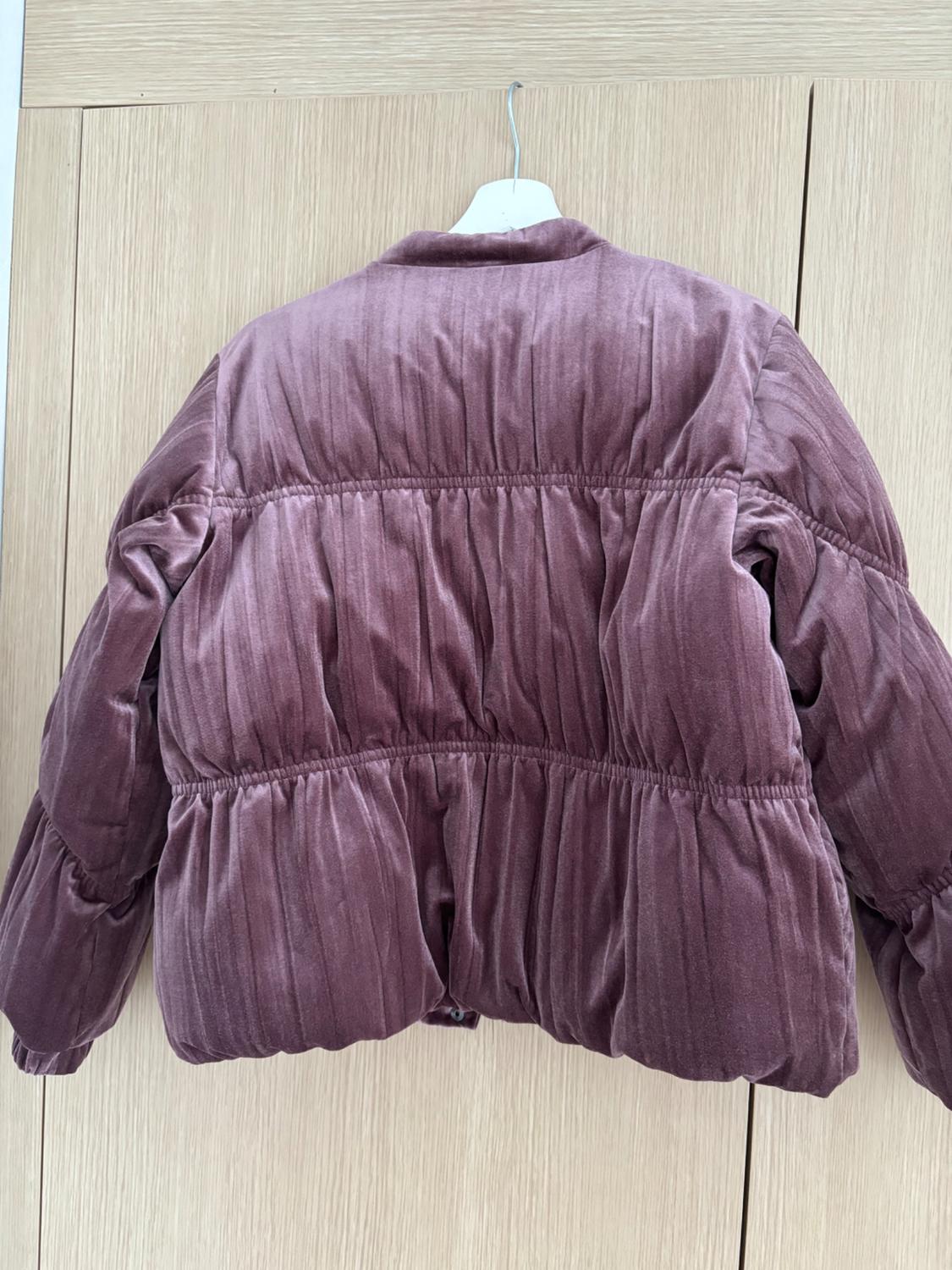VELVET PUFFER JACKET - Image 2