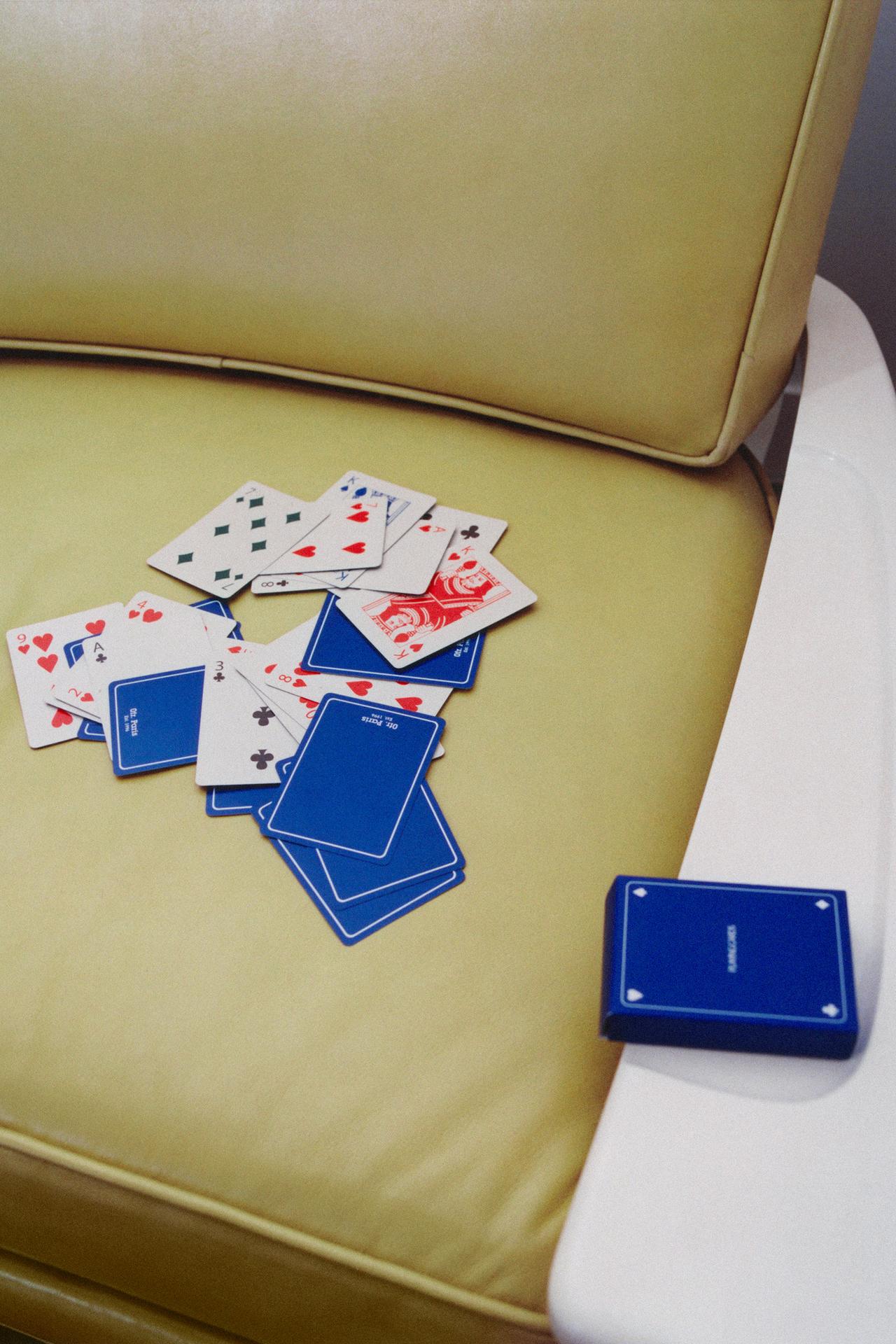 FRENCH PLAYING CARDS | 0FR. PARIS — Blue