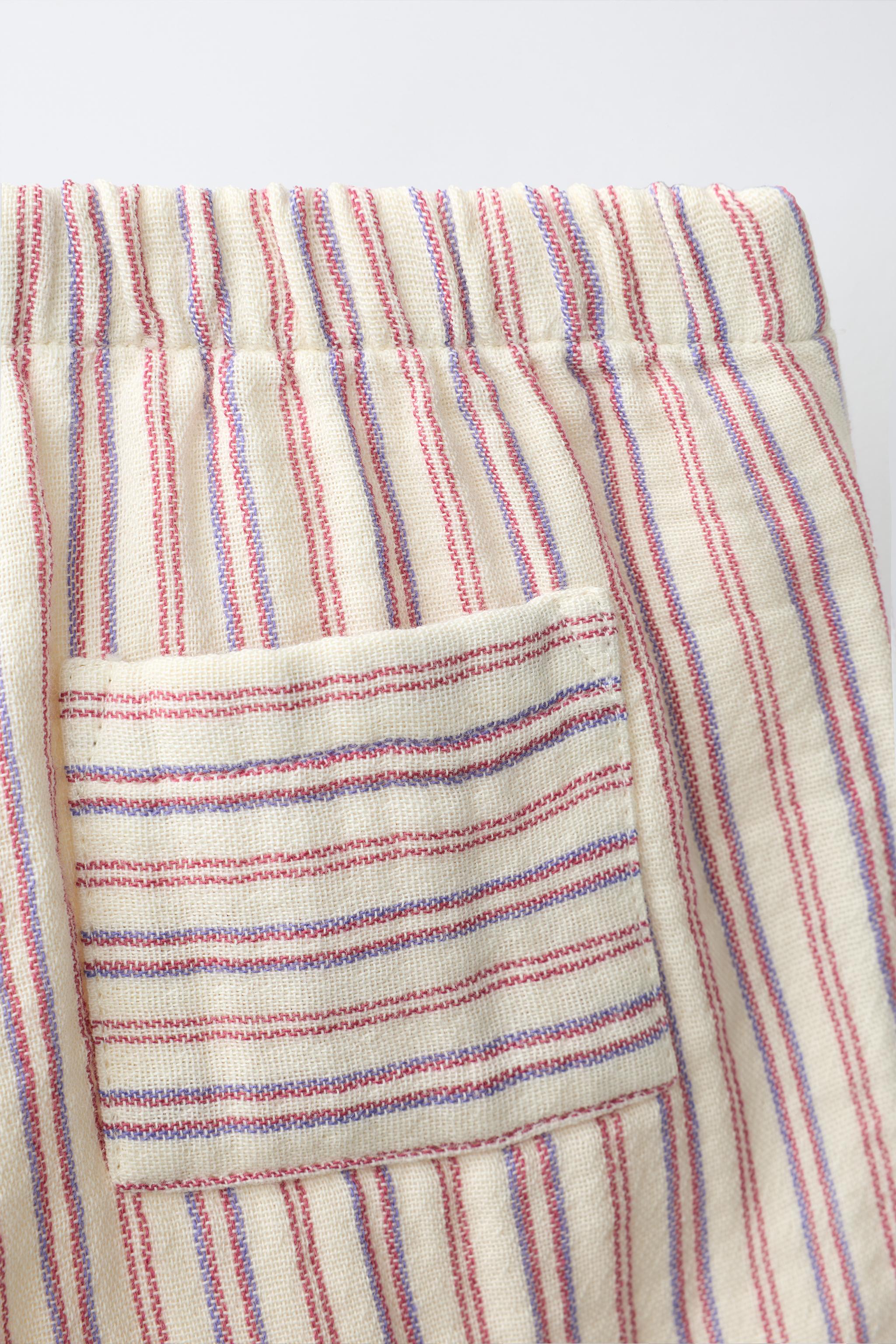 Детские брюки Zara STRIPED PANTS — фото 4