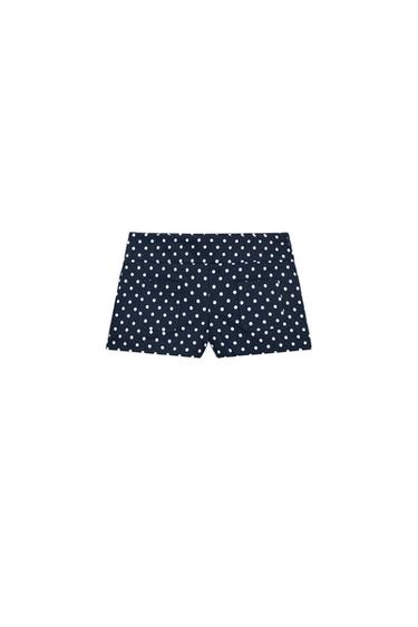 MINI POCKET SHORTS - Blue/White by Zara