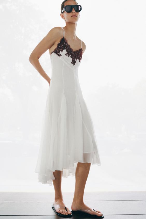 ZW COLLECTION LACE DRESS from Zara - $119