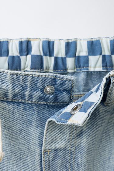 JEANS BALLON OVERDYE - Bleu clair de Zara - Image 2