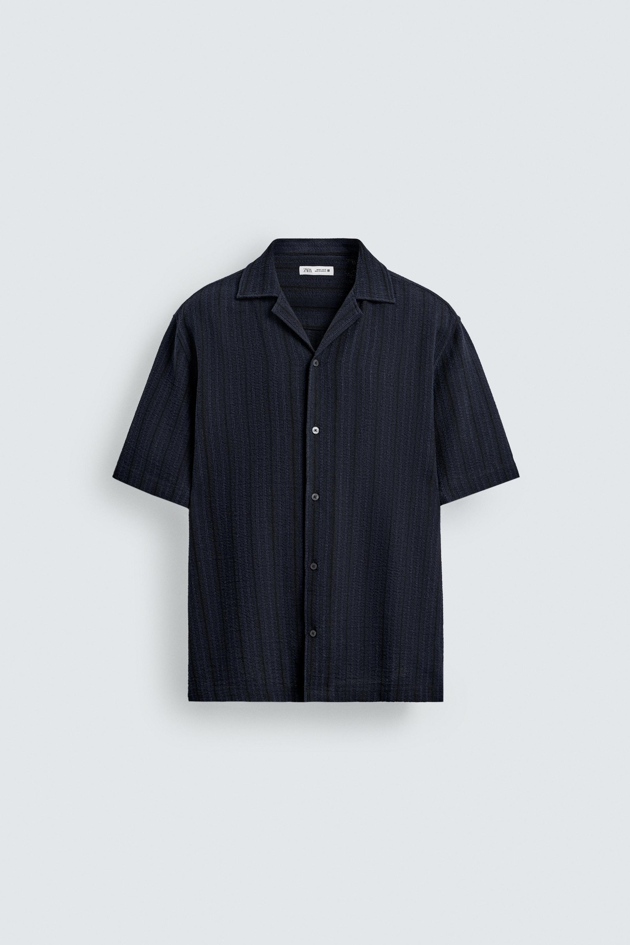 CHEMISE JACQUARD GÉOMÉTRIQUE