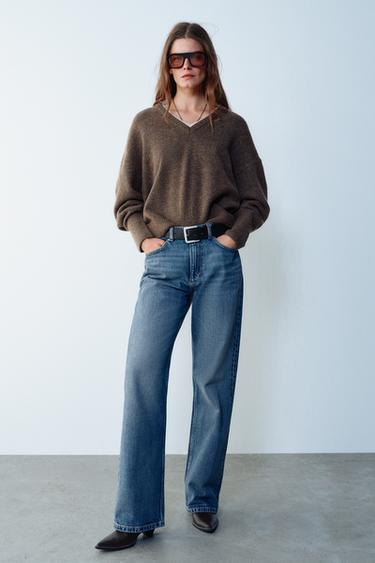 DOUBLE-LOOK WOOL SWEATER — Mink 2