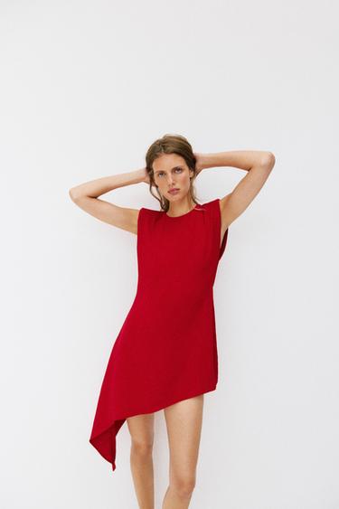 Asymmetric Dresses Woman | ZARA United Arab Emirates Asymmetric Dresses Woman | ZARA United Arab Emirates