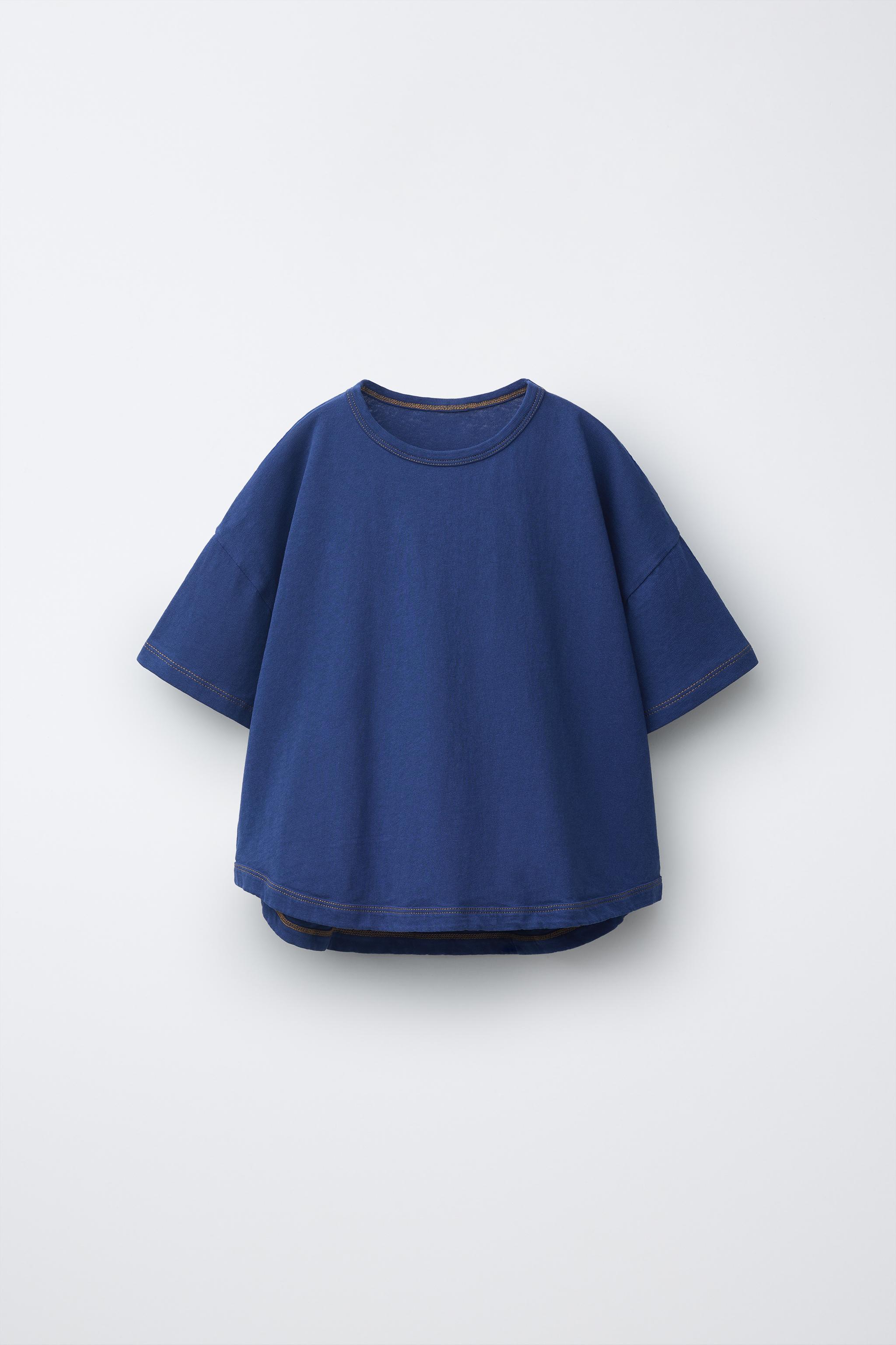 ZARA TIMELESS - PLAIN COTTON T-SHIRT