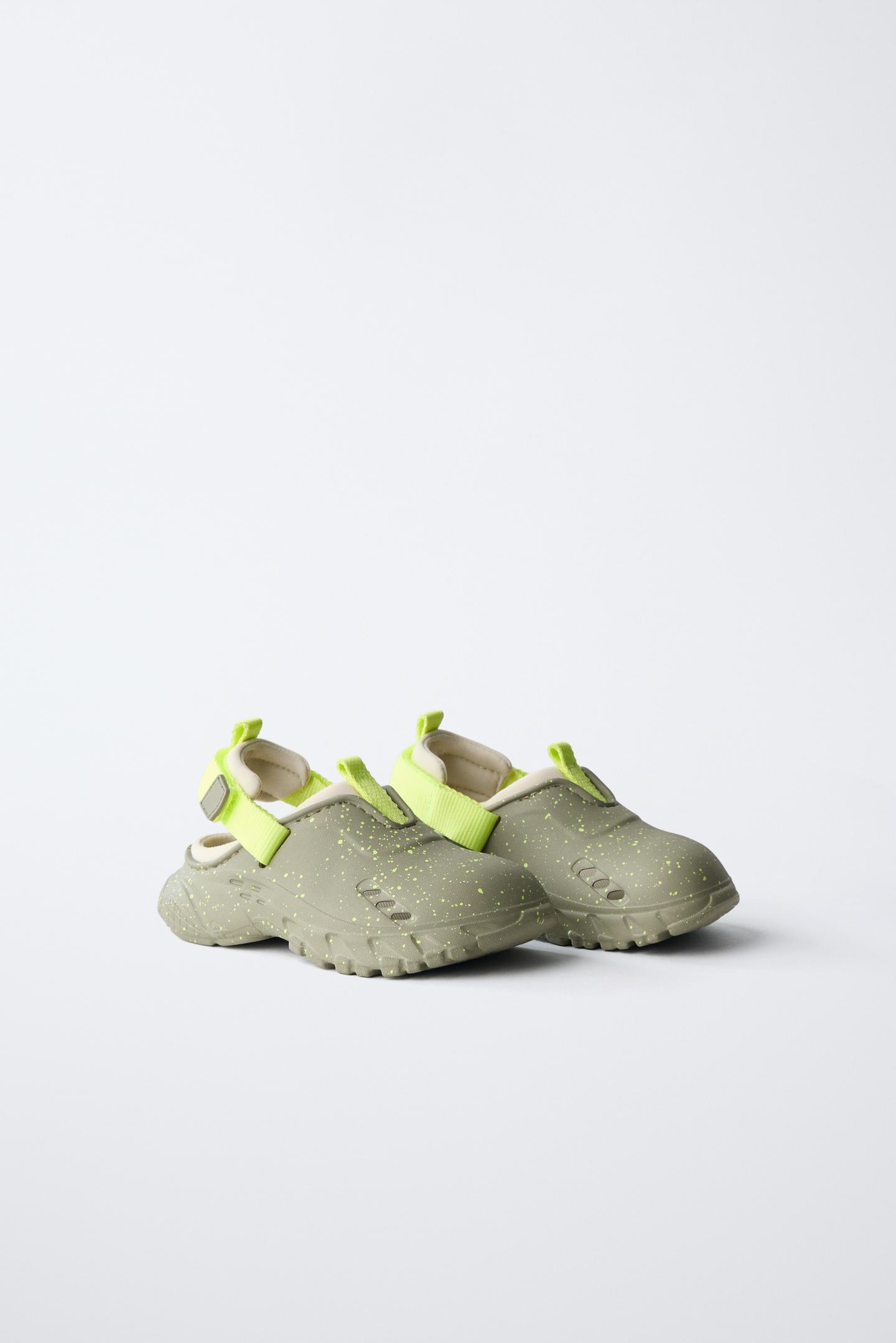 Детские сабо Zara Sport Clogs, цвет: Разноцветный — фото 2