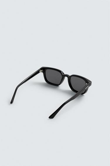 Zara LIMITED EDITION SQUARE SUNGLASSES - Black