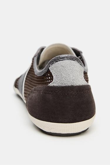 BAREFOOT MESH TRAINERS - Brown by Zara - Image 6