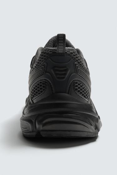 CHUNKY SOLE TRAINERS - Black by Zara - Image 5