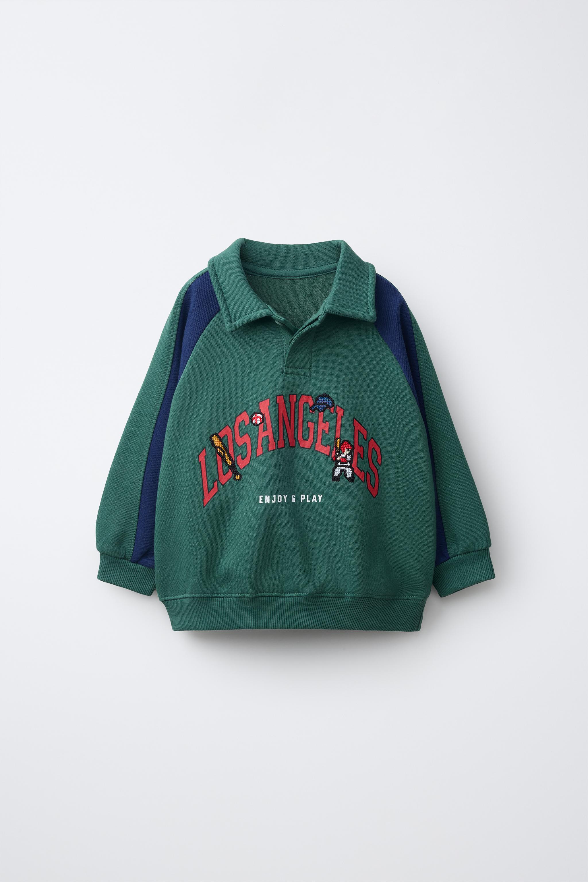 TEXT PRINT SWEATSHIRT