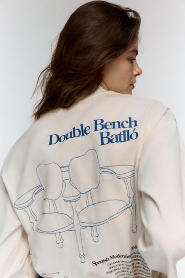 ©CASA BATLLÓ PRINT T-SHIRT - Ecru by Zara