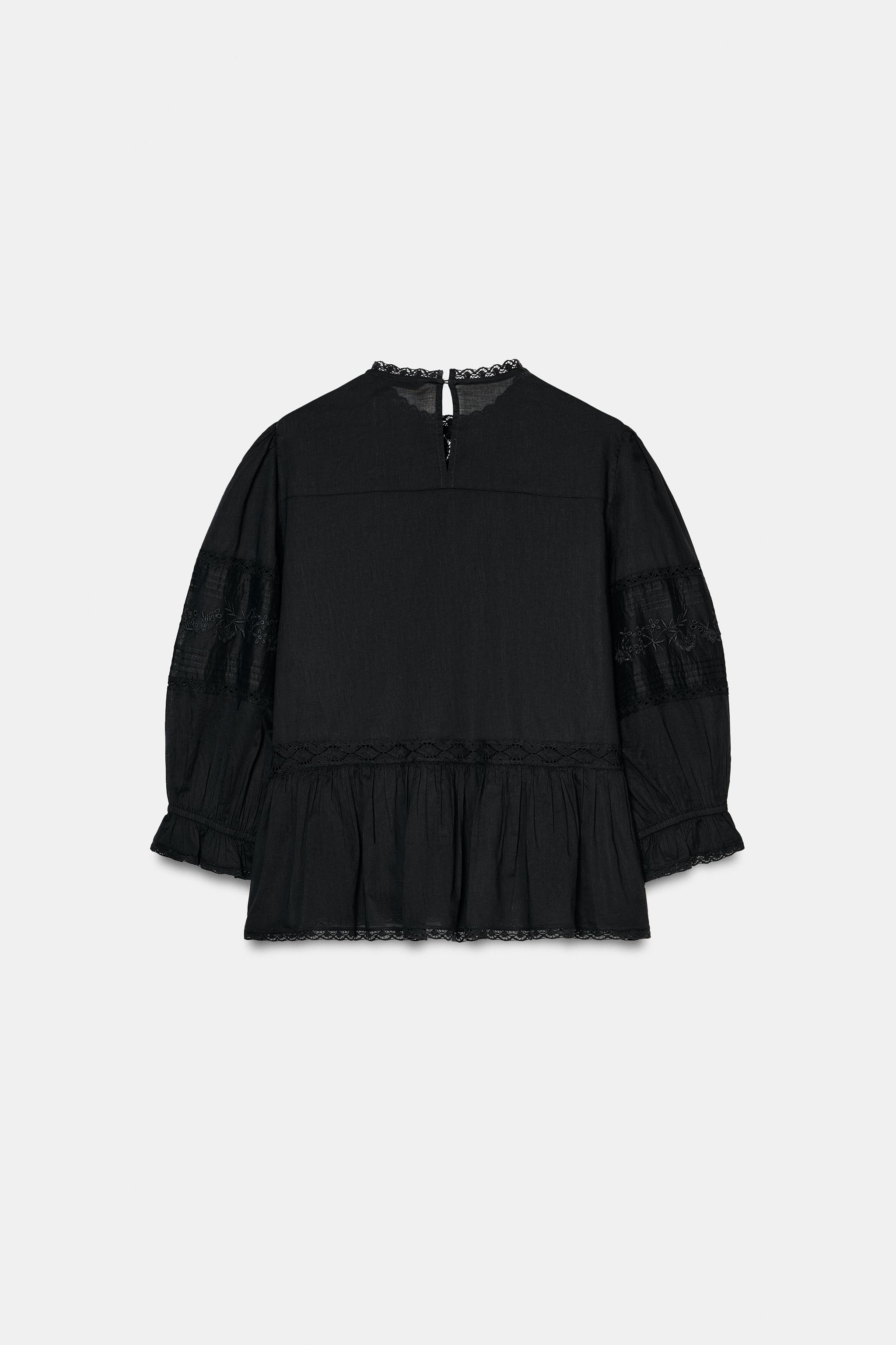 ZW COLLECTION EMBROIDERED SHIRT