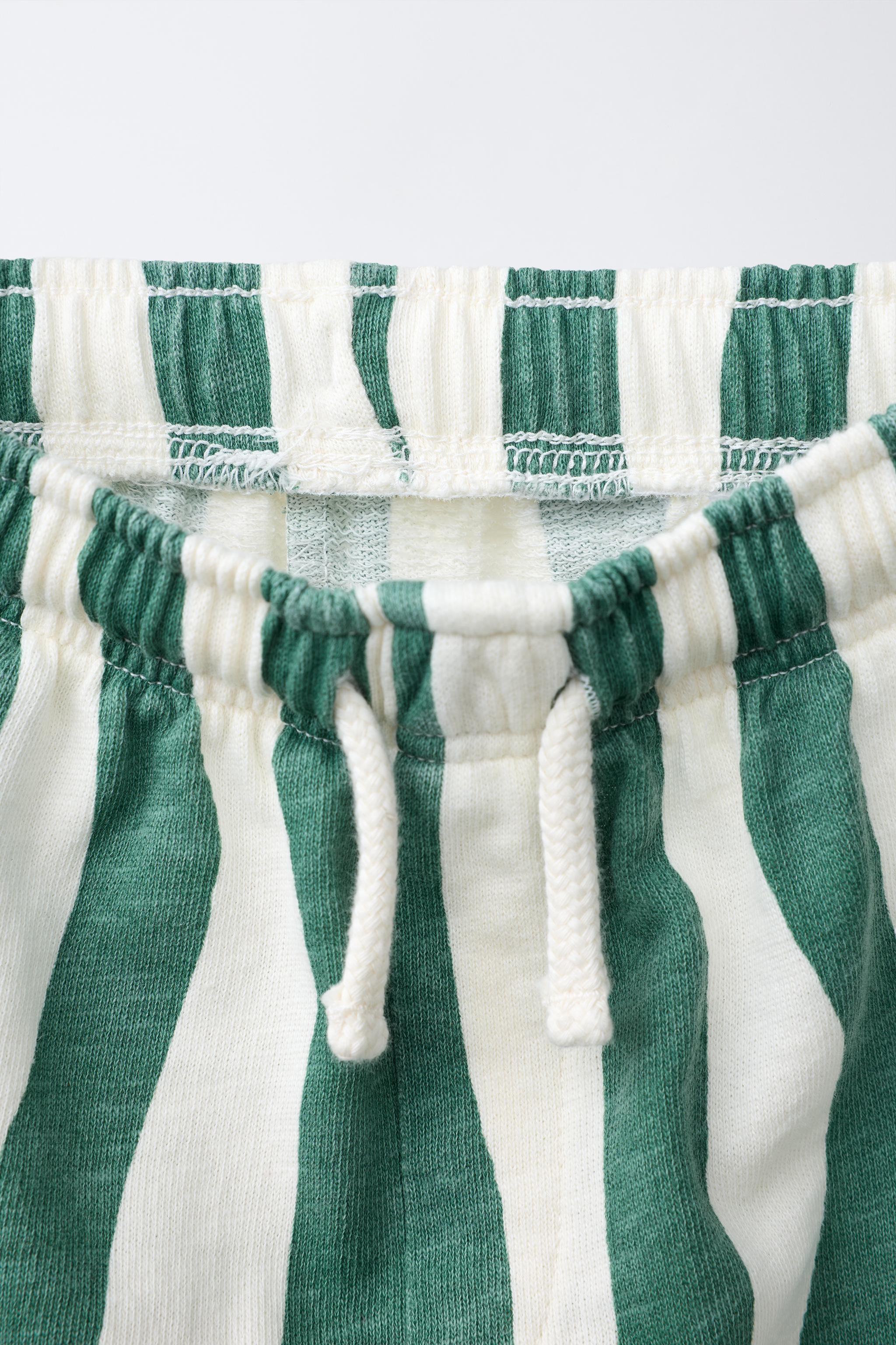 WAVE STRIPED PANTS