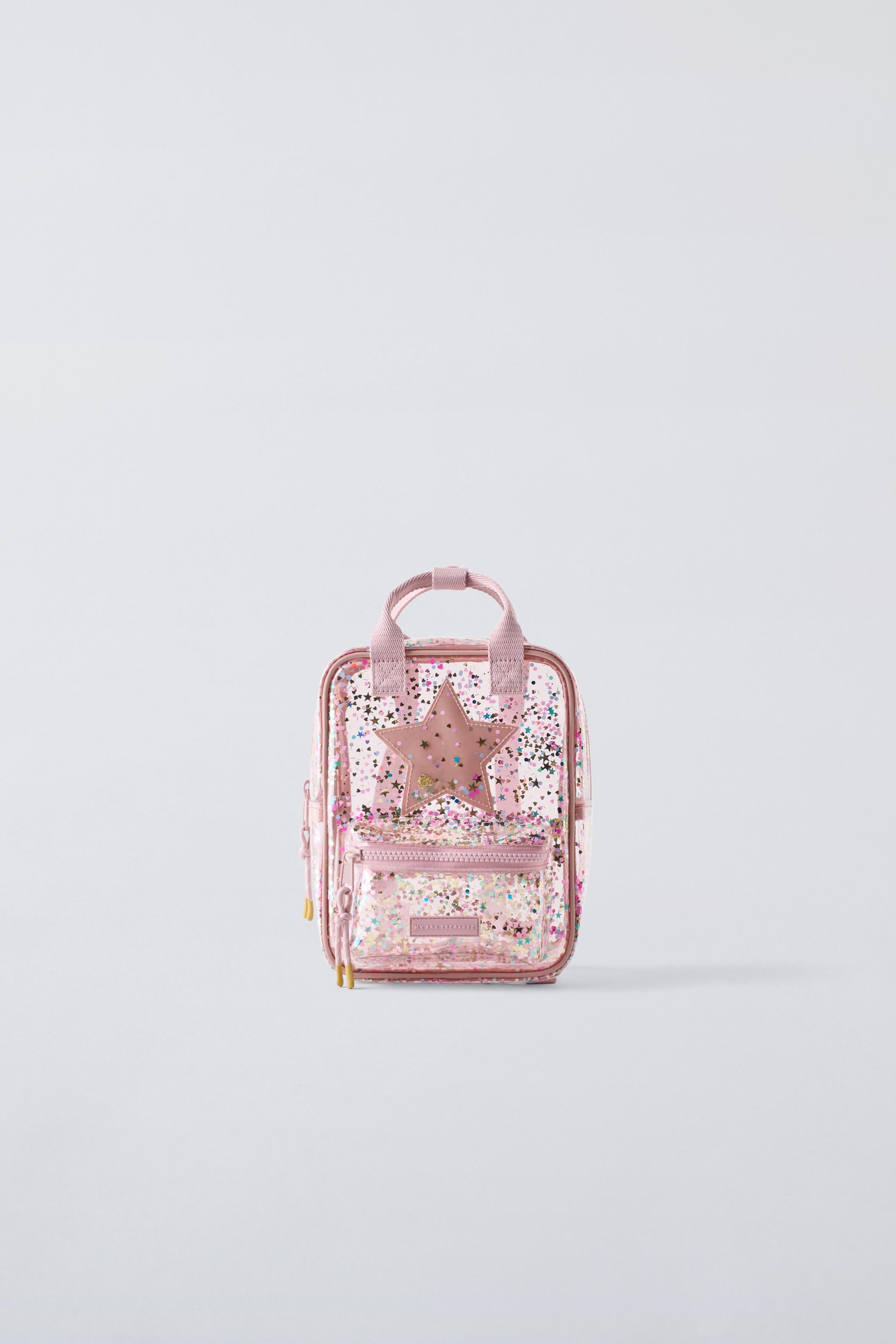 MINI MOCHILA FANTASIA Rosa ZARA Espana