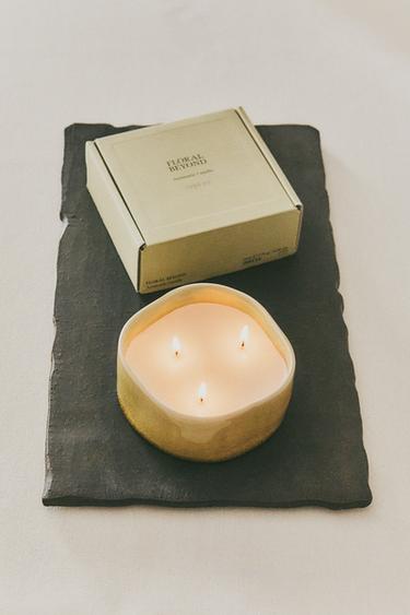 (540 G) LUMINOUS CAMELLIA SCENTED CANDLE - Light pink by Zara - Image 4