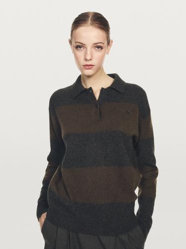 Jersey detalle bolsillo 100% cashmere - Gris antracita de Zara
