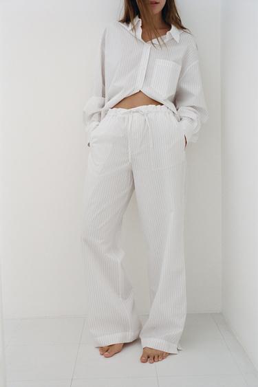 STRIPED PYJAMA TROUSERS - striped by Zara - Image 2