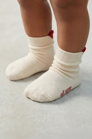 HEART SOCKS - Ecru by Zara - Image 4