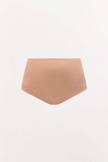 CALCETA ALTA BODY SHAPE - rosa pàl·lid de Zara