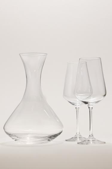 SET DE ARTICOLE DIN CRISTAL BOHEMIA CRYSTAL - Transparent de la Zara