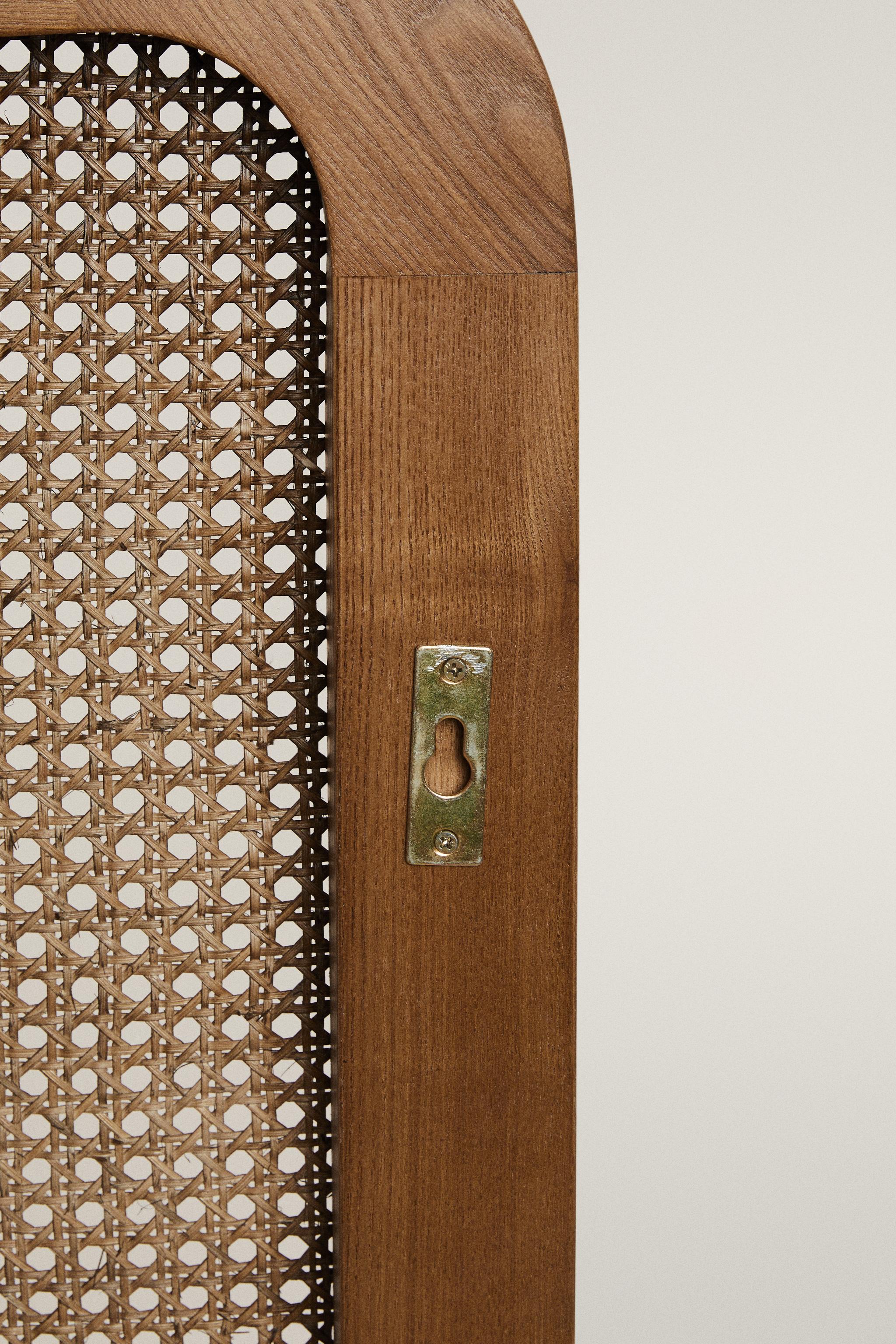 ASH AND RATTAN HEADBOARD
