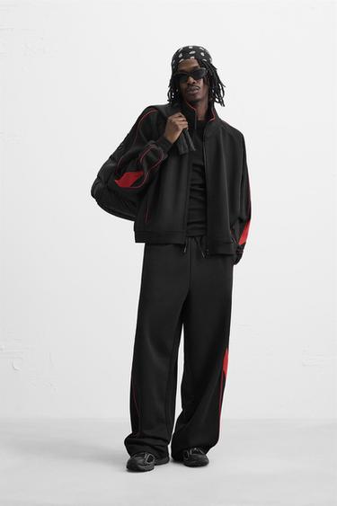 RETRO FOOTBALL TROUSERS - Black by Zara - Image 0