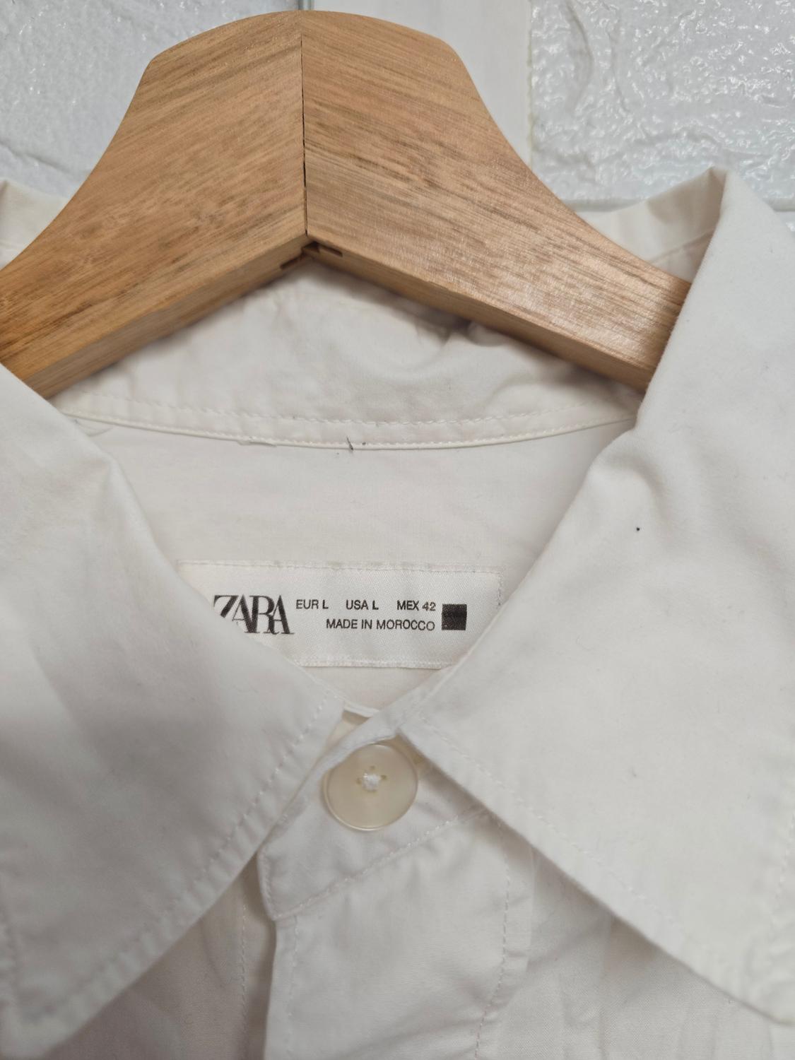 POPLIN SHIRT WITH POCKET - Image 3