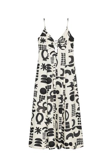 VESTIDO CUT OUT ESTAMPADO