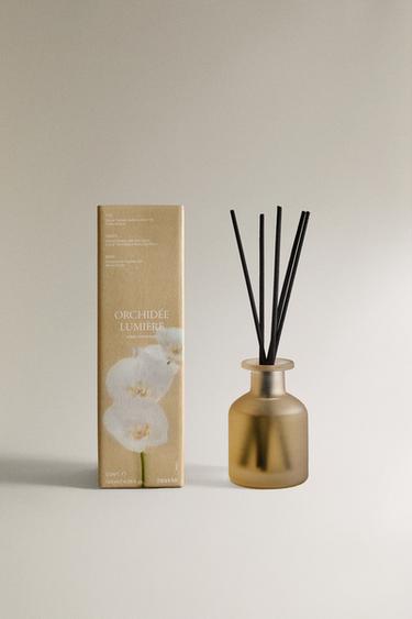 (120 ML) PROFUMI PER AMBIENTE CON BASTONCINI ORCHIDÉE LUMIÈRE - Porpora di Zara