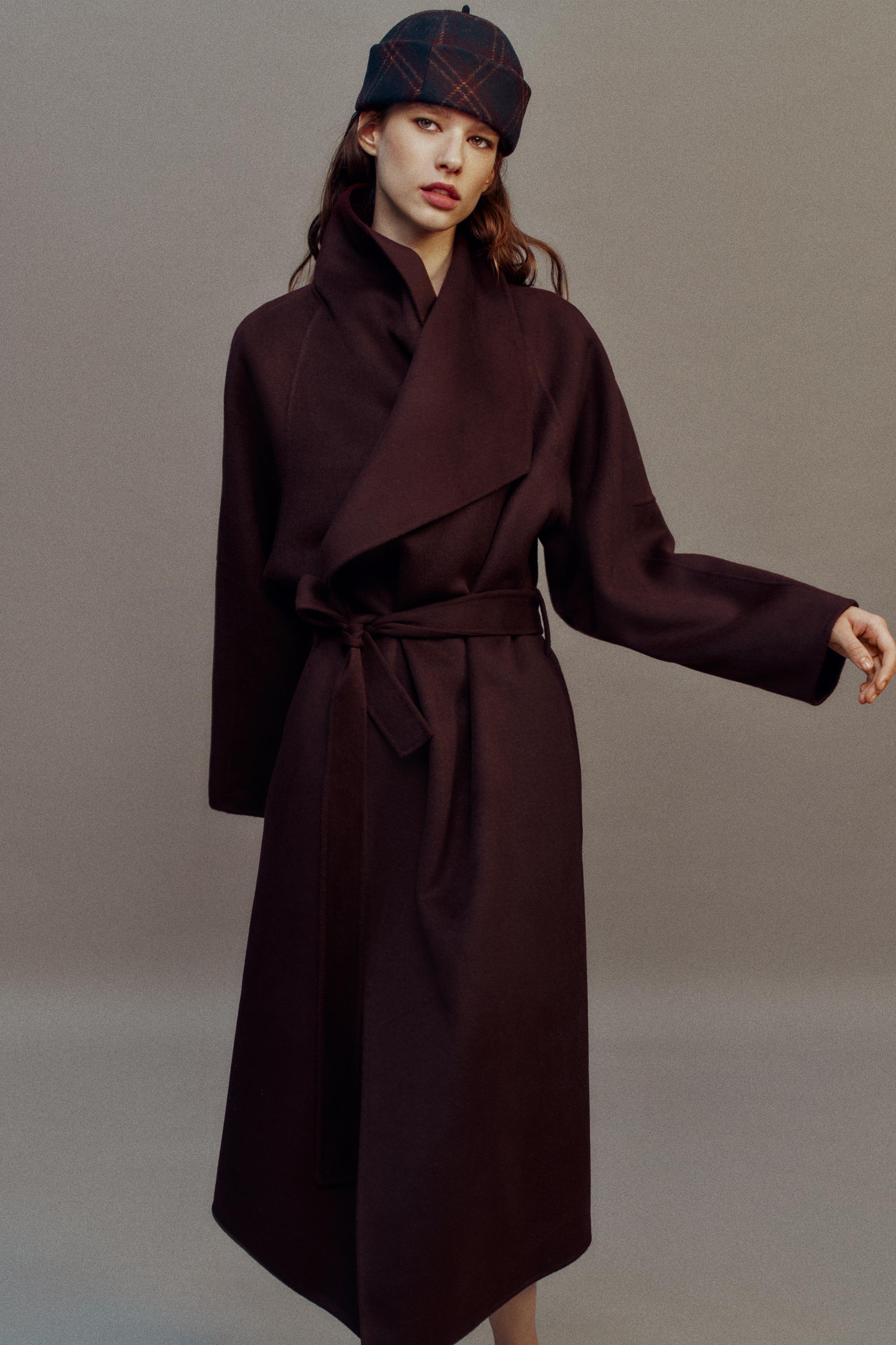 BELTED LONG COAT