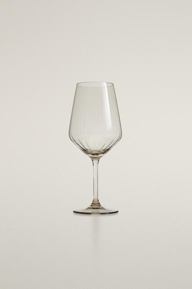 VERRE À VIN COULEUR - Grisâtre de Zara - Image 0