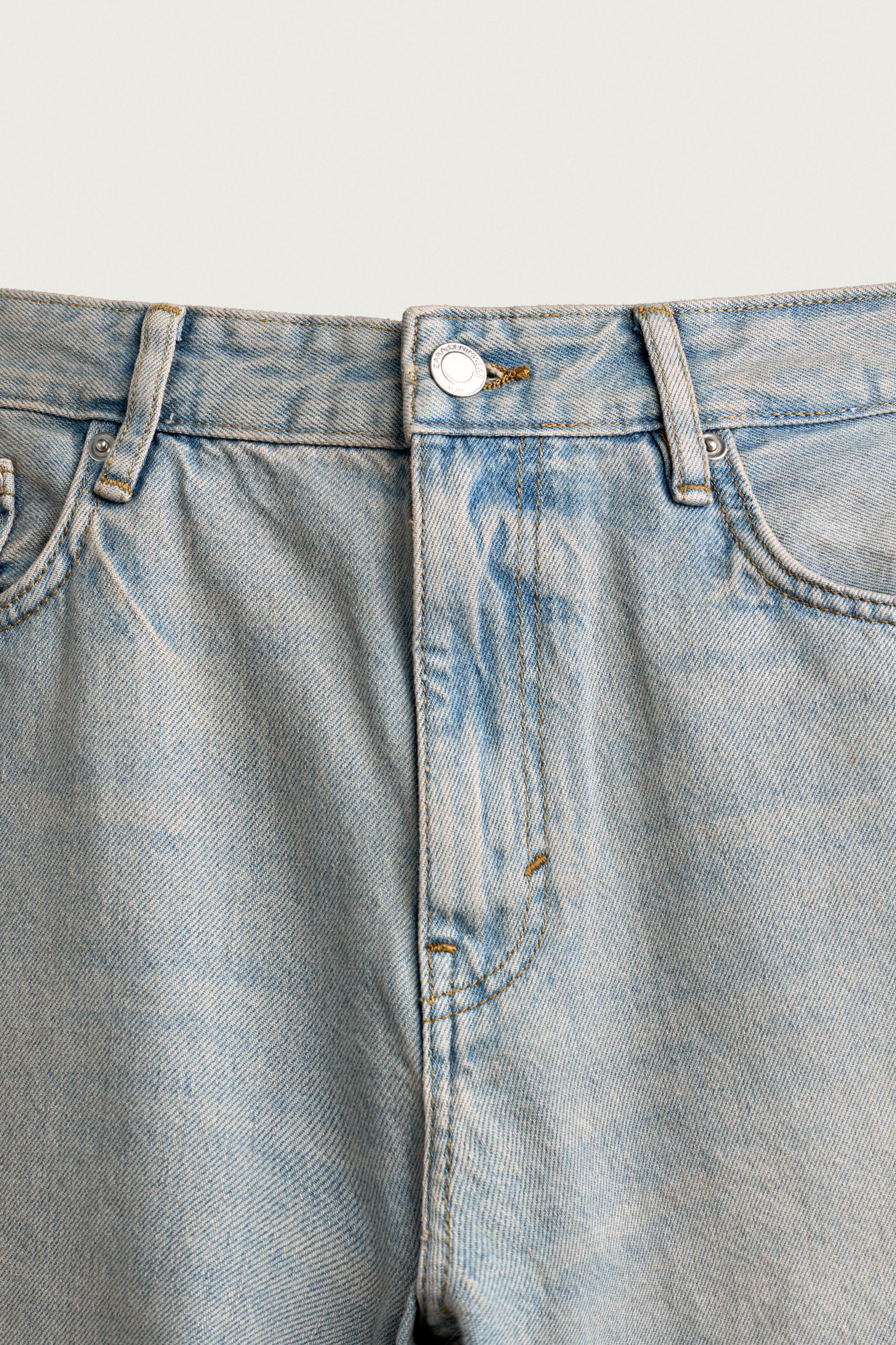 Zara SLIM TAPERED FIT JEAN görsel 3