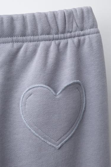 HEART POCKET JOGGER TROUSERS - Blue by Zara - Image 3