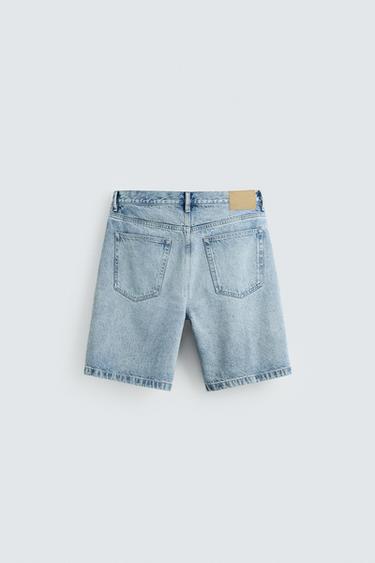 BERMUDA DENIM REGULAR FIT - Bleu clair de Zara - Image 6