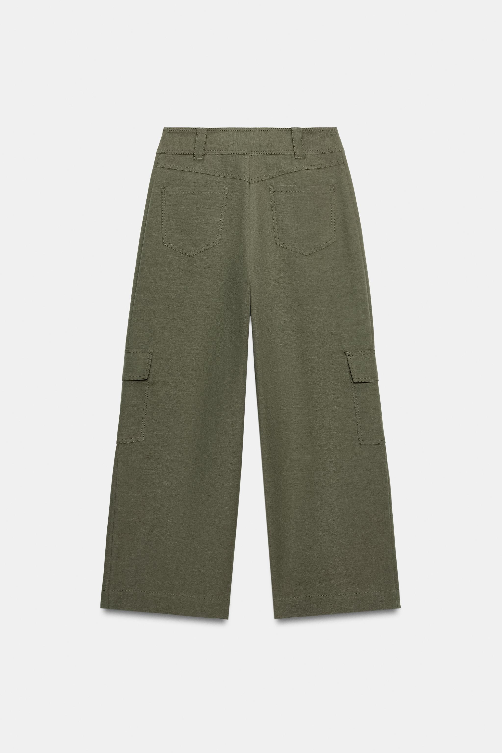 DÜZ KESİM KARGO PANTOLON - Görsel 2