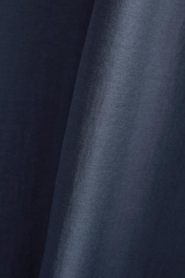 SEMI-SHEER TROUSERS - Mid-blue by Zara - Image 2