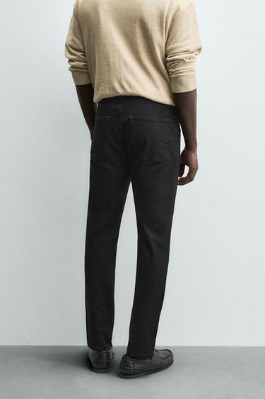 JEAN SLIM BASIQUE - Noir de Zara - Image 2