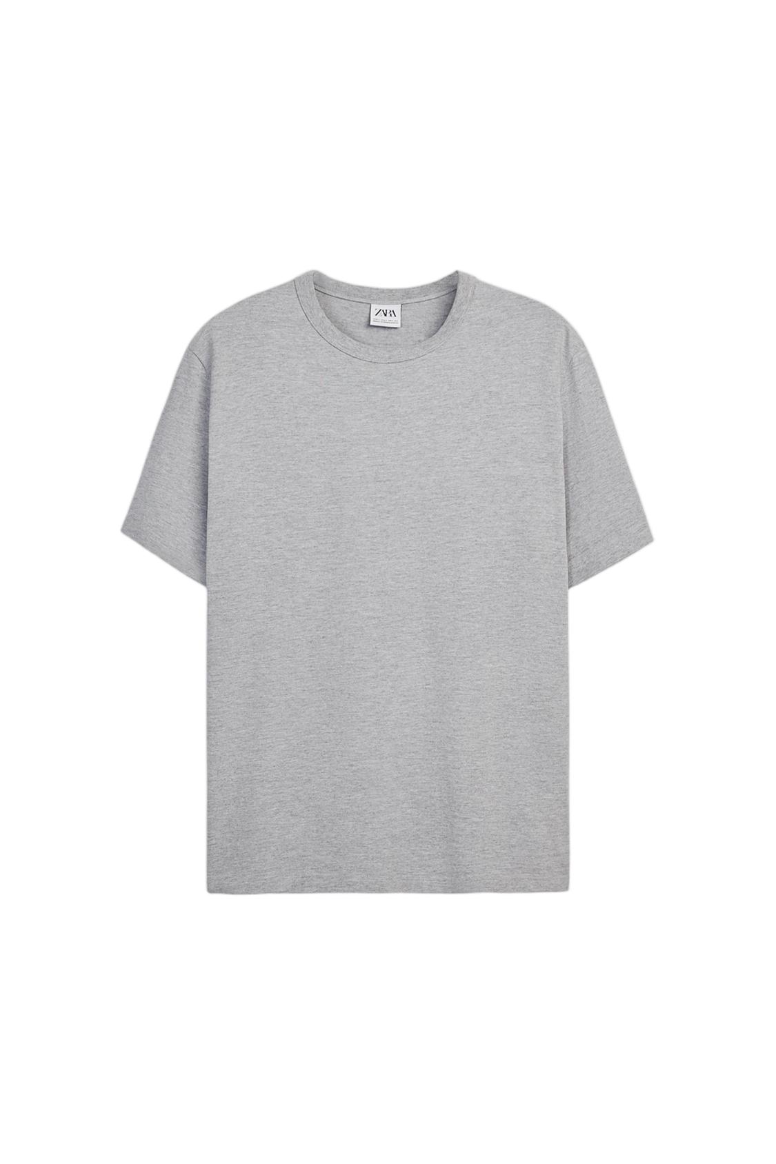 BASIC COMPACT COTTON T-SHIRT - Image 4