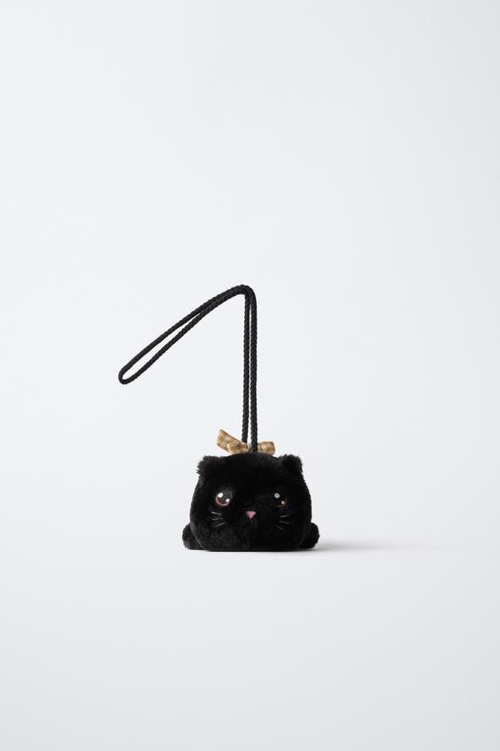 SAC BANDOULIÈRE PETIT CHAT - Noir de Zara - Image 0