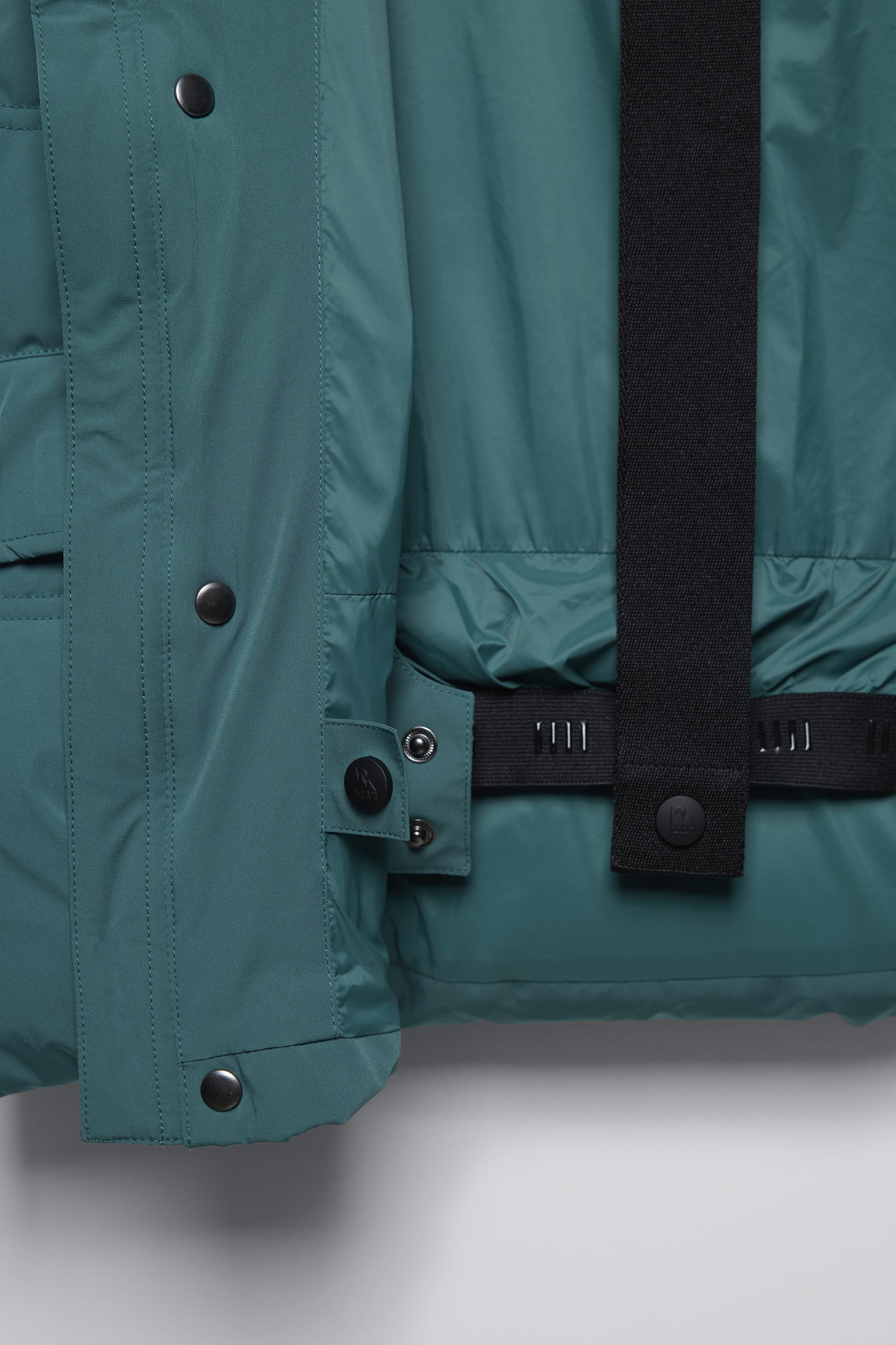 RECCO® SYSTEM WINDPROOF AND WATER REPELLENT DOWN JACKET SKI