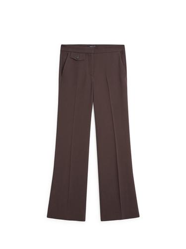Zara Flared trousers with pocket - Chocolate