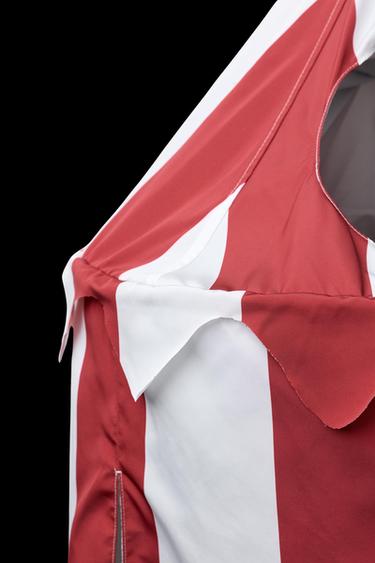 DISFRAZ CARPA DE CIRCO RAYAS - Rojo de Zara