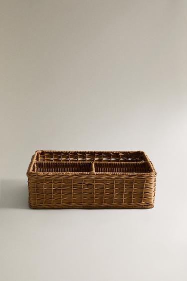 RANGEMENT ENFANT ROTIN - Beige clair de Zara - Image 0