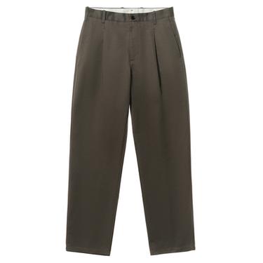 PANTALÓN ALGODÓN - LINO PLIEGUES - Negro / Marrón de Zara