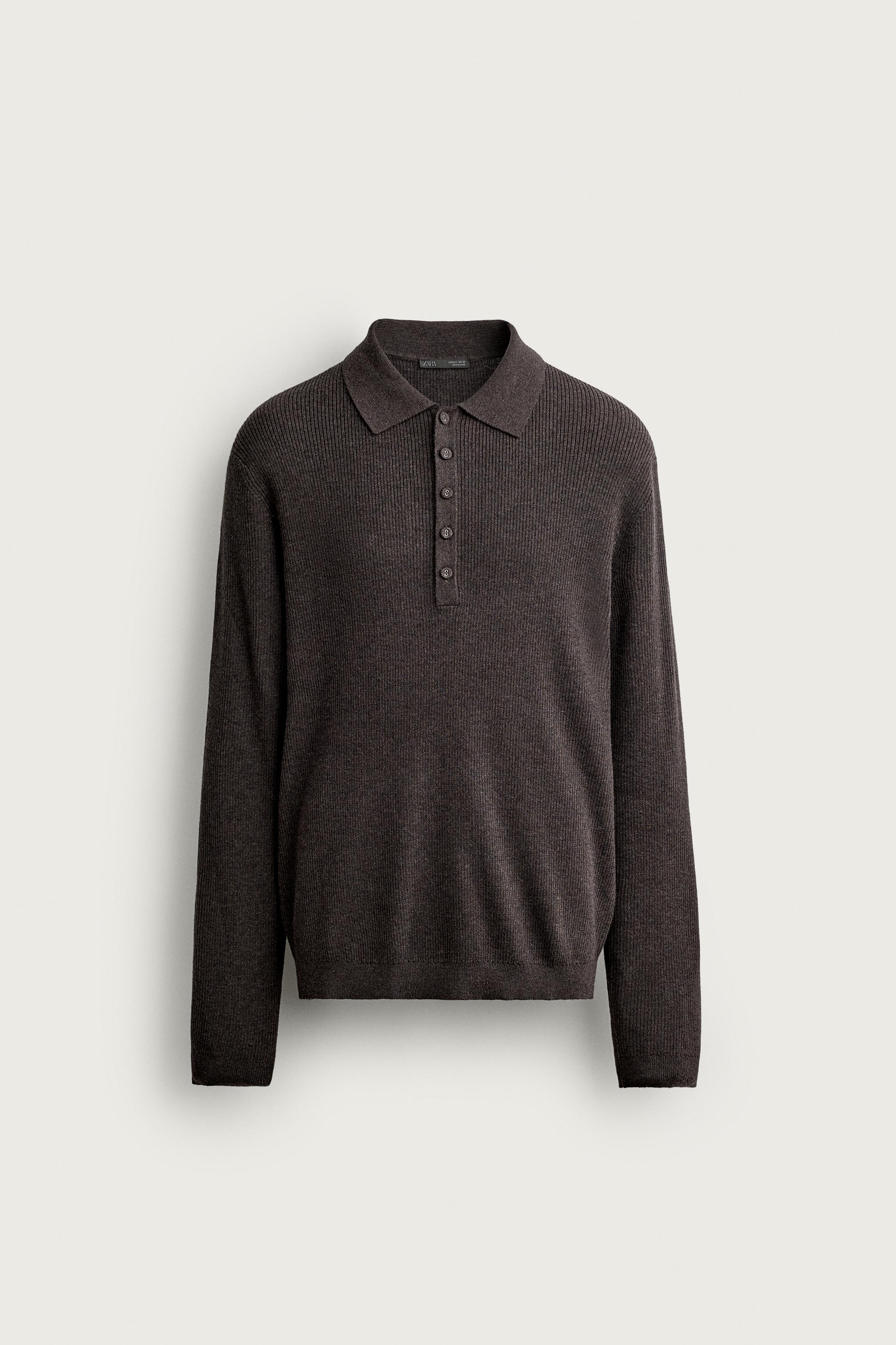 RIB KNIT POLO
