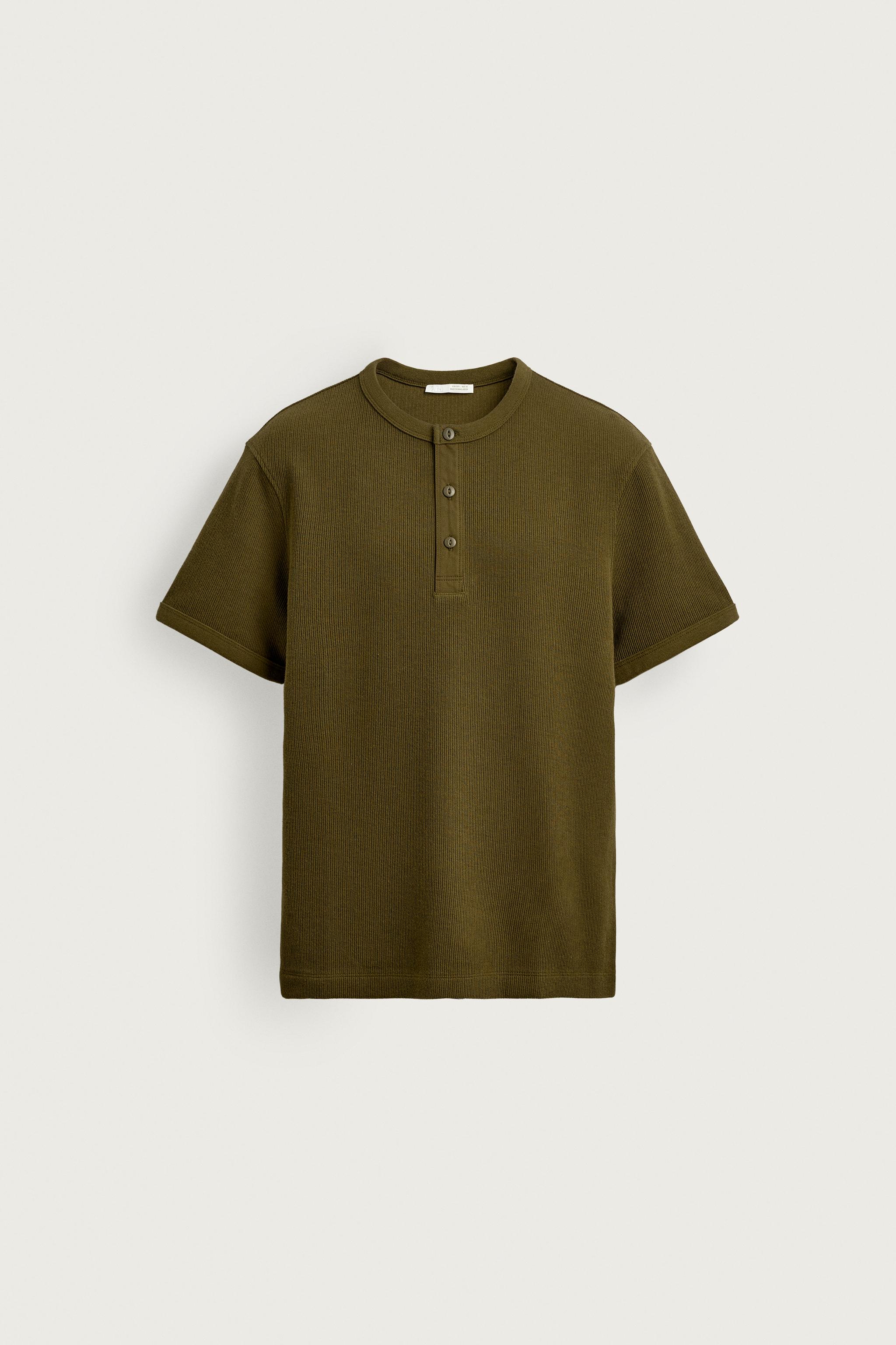 Tシャツ ヘンリーネック | ZARA 日本